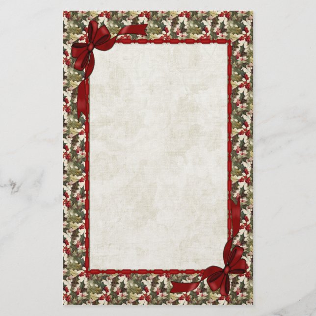 Papelaria Holly Berry (Frente)