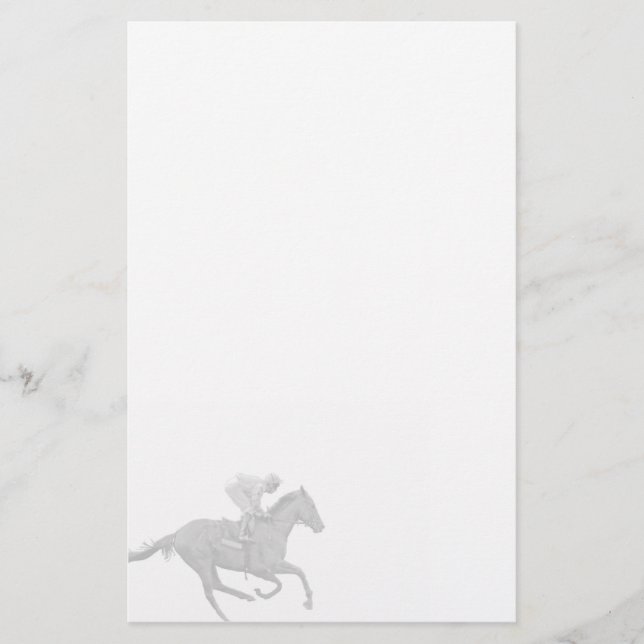 Papelaria horse stationery (Frente)