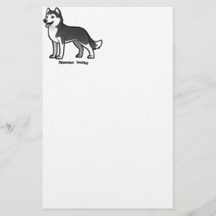 Papelaria Husky siberiano