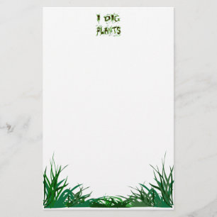 Papelaria I Dig Plantas Gardener Slogan