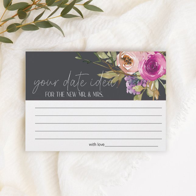 Papelaria Ideia de Noite de Data Rosa Empoeirado Roxo Jogo d (Criador carregado)