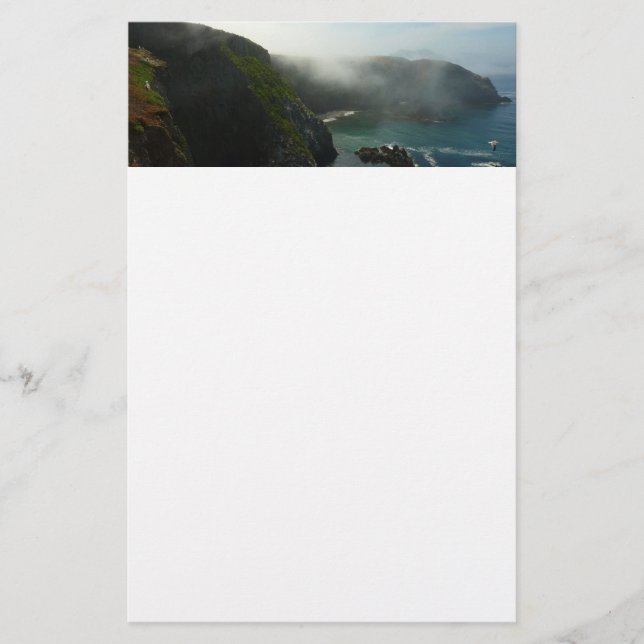 Papelaria Ilha Foggy Anacapa nas Ilhas do Canal (Frente)