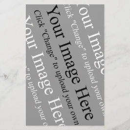 Papelaria Imagem personalizada e Modelo de texto para Papel 