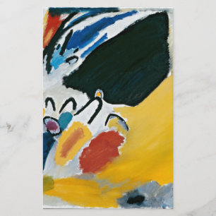 Papelaria Impressão III Concerto Pintura Abstrata Kandinsky