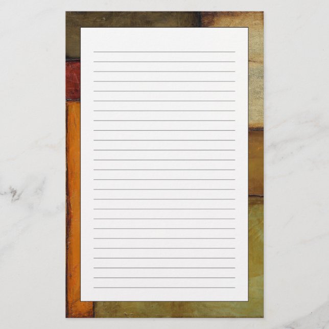 Papelaria Impressionista Automático de Jennifer Goldberger (Frente)