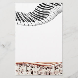 Papelaria Instrumentos de Música Piano do Teclado