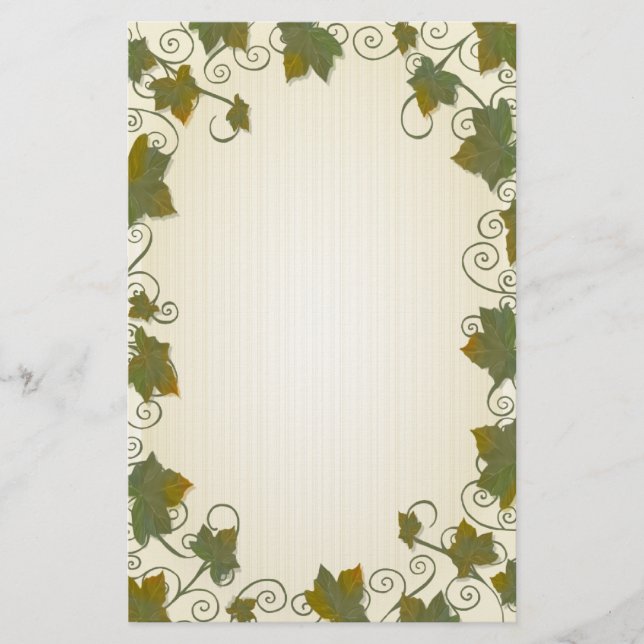 Papelaria Ivy Swirl (Frente)