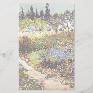 Papelaria Jardim De Flores Van Gogh Em Arles Floral Fine Art