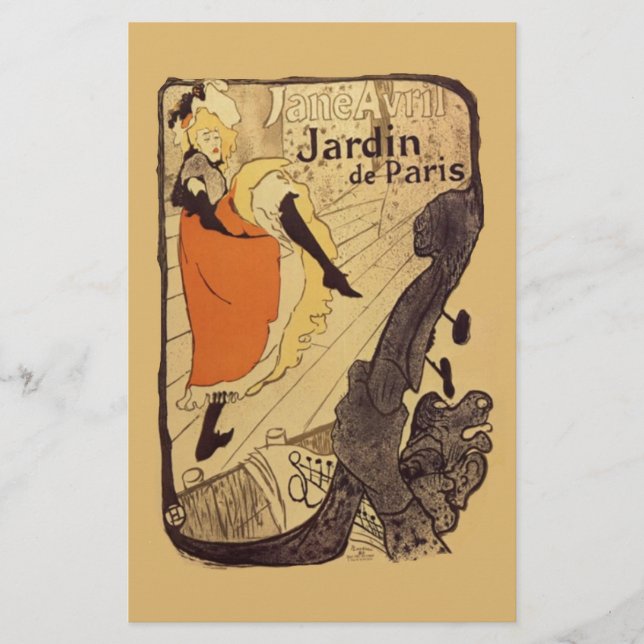 Papelaria Jardin de Paris - Toulouse-Lautrec (Frente)