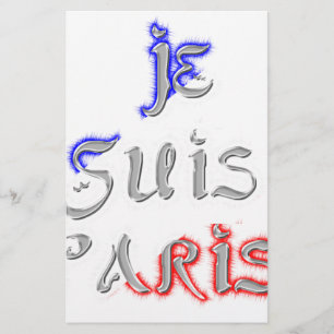 Papelaria Je Suis Paris Eu amo Paris