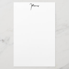 Papelaria Jeanne d'Arc Saint Joan Heilige Johanna Signature