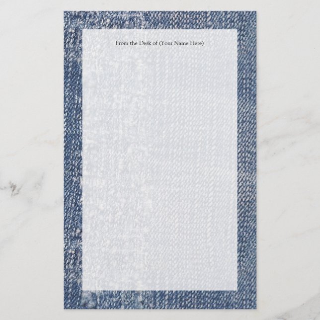 Papelaria Jeans Denim Vestidos - Aspecto (Frente)