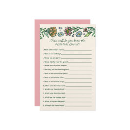 Papelaria Jogo de Chá de panela Floral Escandinavo