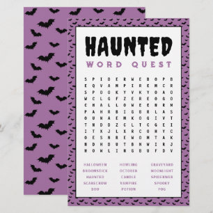 Papelaria Jogo de Procura de Palavras do Halloween Jogos d