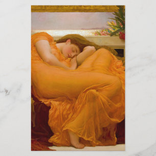 Papelaria Junho flamejante de Sir Frederic Leighton