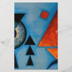Papelaria Kandinsky Abstrato Macio Duro