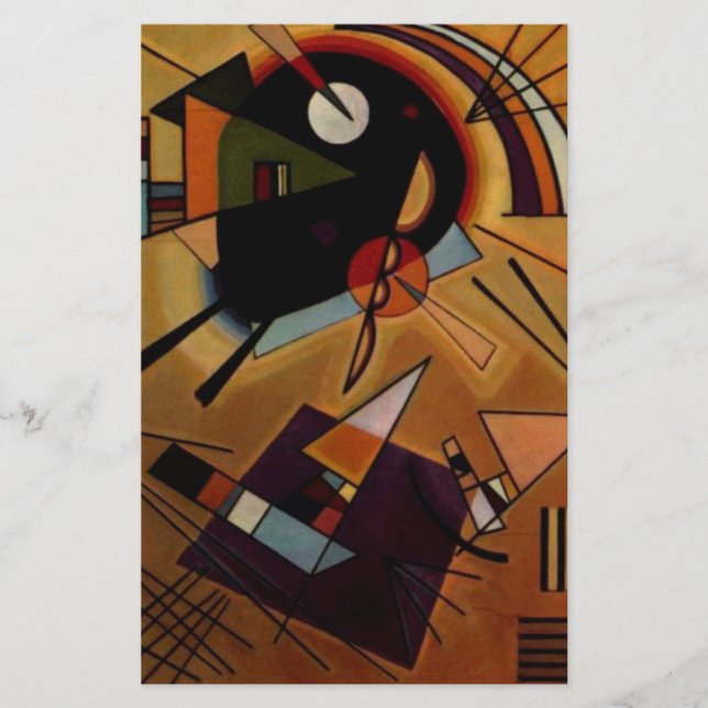 Papelaria Kandinsky Black Violet (Frente)