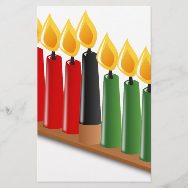Papelaria kwanzaa africano (Frente)