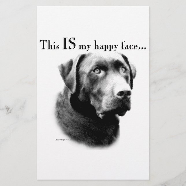 Papelaria Lab Face Feliz (Frente)