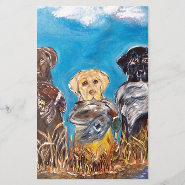 PAPELARIA LABRADORES RETRIEVERS (Frente)