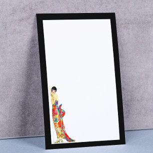 Papelaria Lady in Formal Gown