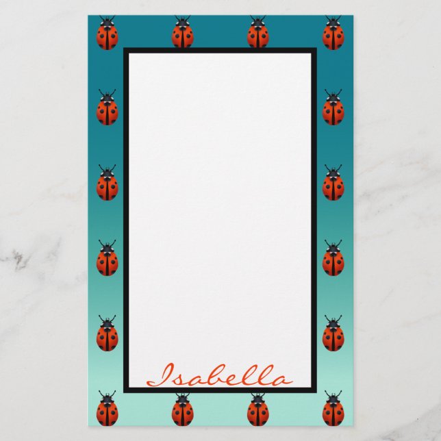 Papelaria Ladybugs (Frente)