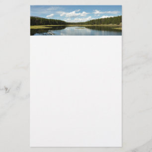 Papelaria Lago Swan II no Parque Nacional Grand Teton