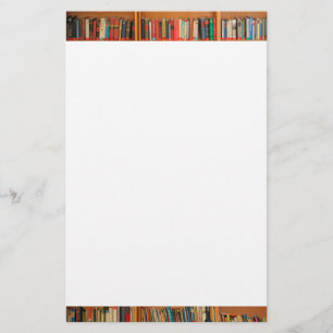 Papelaria Leitura do worm da biblioteca de livros da estante