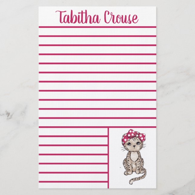 Papelaria Leopardo (Frente)