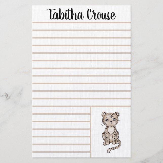Papelaria Leopardo (Frente)