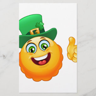 Papelaria leprechaun emoji
