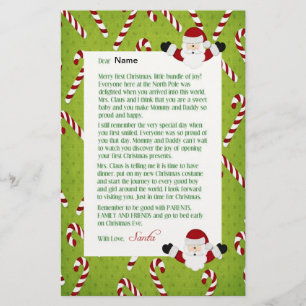 Papelaria Letra do papai noel