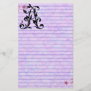 Papelaria Letra Folha A