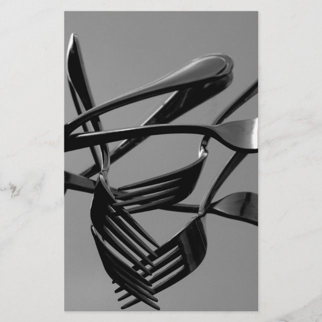 Papelaria Levitação do garfo (Frente)