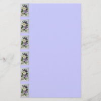 Lilac Clematis Vine - Pintura em acrílico