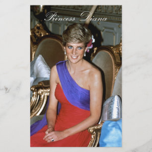 Papelaria Linda! Princesa Diana Tailândia 1988