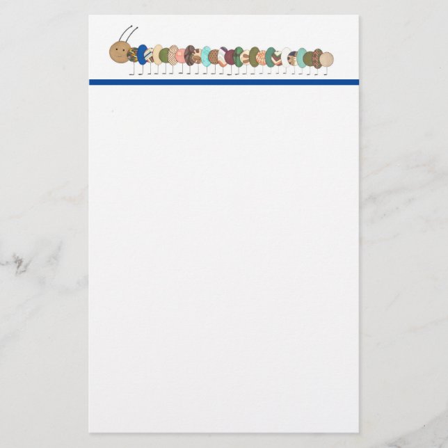 Papelaria Linguagem De Lagartas - Personalize-A! (Frente)