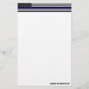 Papelaria Linha Azul Fino - Personalizado com Sinalizador Am