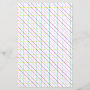 Papelaria Linhas Diagonais