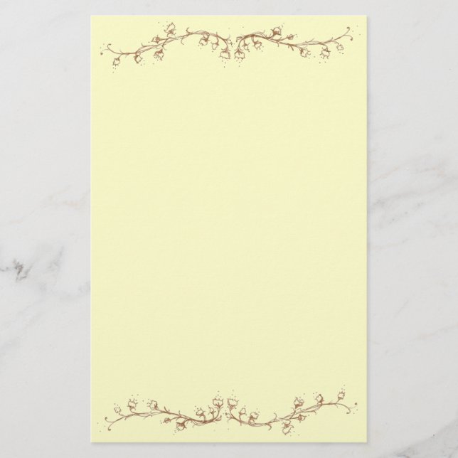 Papelaria lírio do vale (Frente)