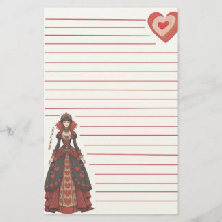 Papelaria Listada Rainha de Copas