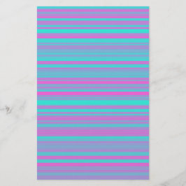 Papelaria Listras de Rosa Roxo Azul Padrão