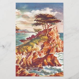Papelaria Litoral Vintage Monterey Californiano Turismo EUA