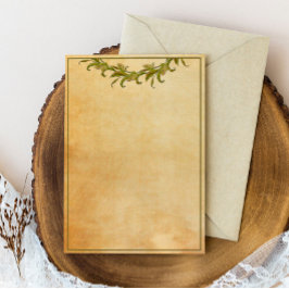 Papelaria Livro Verde Deixa Estilo de Vintage