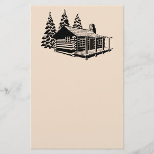 PAPELARIA LOG CABIN STATIONERY