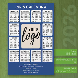 Papelaria Logotipo Vertical do Calendário - Contato Comercia