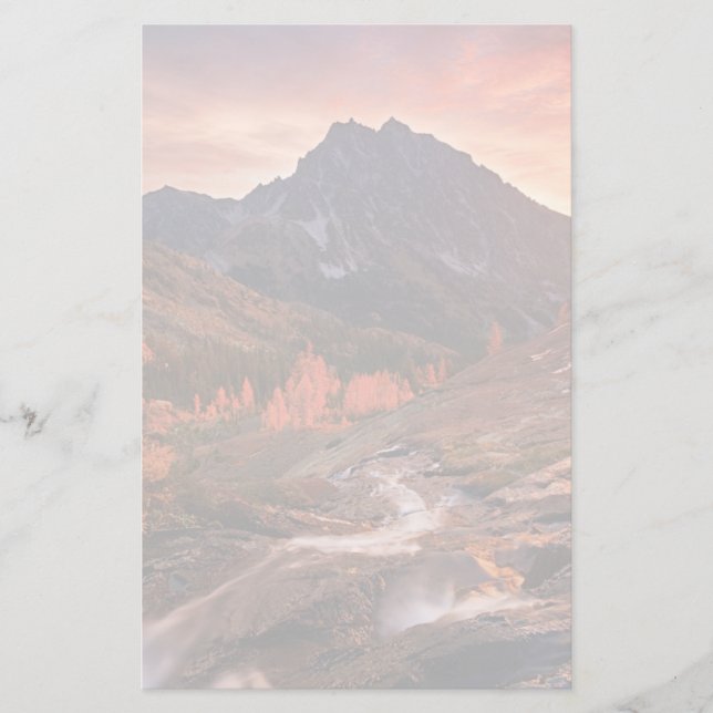 Papelaria Luz de outubro na bacia do farol (Frente)