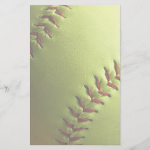 Papelaria Luz de Softbol Amarelo
