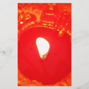 Papelaria Luz Vermelha, Chama, Vela, Amor de Natal