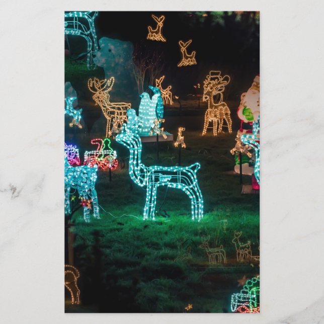 Papelaria luzes de natal (Frente)